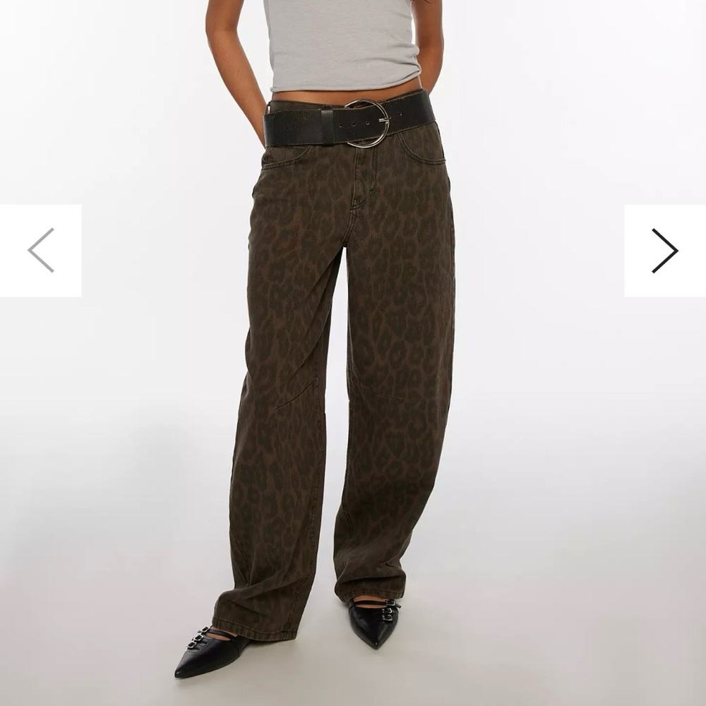 BDG Cheetah Print Jeans